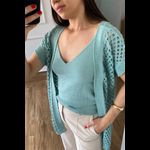 Kimono Rendado - Verde