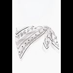 Lenço Pasley - Branco