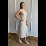 Vestido Laila - Bege