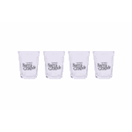 Kit 4 Copos Americano Dose Cachaça Barra Grande