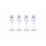 Kit 4 Taças Cachaça Barra Grande