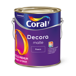 Tinta Decora Acrílica Premium Matte Fosco 3,6l Coral