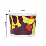 POTE DE PAPEL 550ML AÇAI - 25 UNIDADES