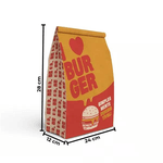 SACO KRAFT DELIVERY FAST FOOD TAMANHO M - 50 UNIDADES
