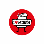 ADESIVO LOVE ORIENTAL- 500 UNIDADES