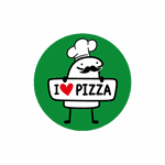 ADESIVO LOVE PIZZA - 500 UNIDADES