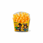 EMBALAGEM PARA BATATA FRITA TRADICIONAL CAIXA KIDS - 50 UNIDADES