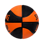 Bola Spalding Basquete Lay-Up Preta/Laranja