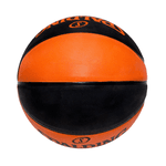 Bola Spalding Basquete Lay-Up Preta/Laranja