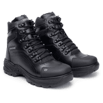 Bota Cano Curto Adventure Tático OPPUS - Preto Liso