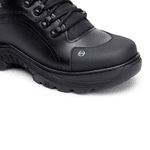 Bota Cano Curto Adventure Tático OPPUS - Preto Liso