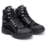 Bota Cano Curto Adventure Tático OPPUS - Preto Nobuck