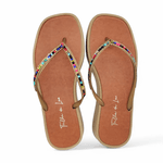 Chinelo Lua Pedras Coloridas