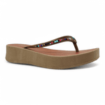 Chinelo Lua Pedras Coloridas