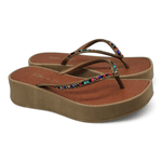 Chinelo Lua Pedras Coloridas