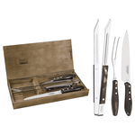 KIT CHURRASCO INOX 03PC POLY CAS 29899/559