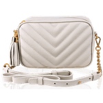 Bolsa Mini Lobby Couro Off white