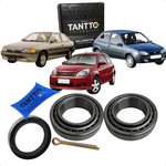 Kit Rolamento Roda Traseiro Escort Sapão Fiesta Street Ka Verona Logus Pointer Tantto RRK533