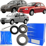 Kit Rolamento Roda Traseiro Corsa Classic Wind Milenium Wagon Super Celta Prisma SKF VKBA4544A