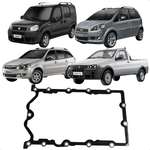 Junta Cárter Doblo Grand Siena Palio Weekend Strada Punto Idea Linea Argo Bravo Cronos Toro Renegade 1.6 1.8 16v E-torq Flex Original 55226126