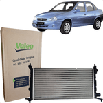 Radiador Água Corsa Classic Wind Super Milenium 1.0 1.6 Sem Ar Condicionado 1994 a 2006 Valeo 6TA003A