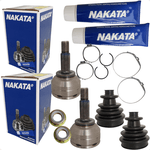 Par Junta Ponteira Homocinética Roda Gol G5 G6 G7 G8 Fox Voyage 1.0 2010 a 2023 Nakata NJH011809