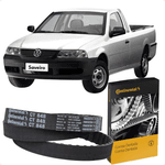 Correia Dentada Gol Parati Santana Saveiro G2 G3 G4 Ap 1.6 1.8 2.0 8V Após 1996 Contitech CT848