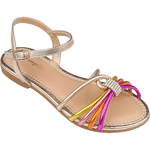 SANDÁLIA INFANTIL PAMPILI CHERRIE METALIZADA 409265 
