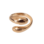 Anel Vicky P dourado