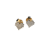 Brinco Mini Coração dourado