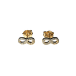 Brinco Mini Infinito Dourado