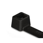 Abraçadeira Fita Preta 197mm x 4,6mm Hellermann T50R com 100 peças