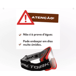 Óculos Trilha Pro Tork Vermelho
