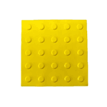 Piso Tátil Alerta Amarelo 25 X 25 Kapazi