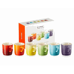 Kit 6 Canecas 100ml Gift Collection Le Creuset