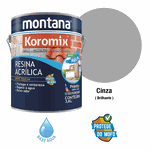 RESINA ACRÍLICA BRILHANTE BASE ÁGUA KOROMIX 3,6L MONTANA