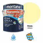 RESINA ACRÍLICA BRILHANTE BASE ÁGUA KOROMIX 3,6L MONTANA