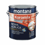 RESINA ACRÍLICA FOSCO BASE SOLVENTE INCOLOR 3,6L MONTANA