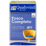 TINTA ACRÍLICA FOSCO COMPLETO 18L QUALYVINIL