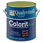 ESMALTE BASE ÁGUA ACETINADO BRANCO NEVE COLORIT PREMIUM 3,6L QUALYVINIL