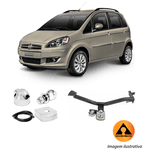 Engate Reboque Fixo Idea Essen/Atract 2005 a 2010 700kg