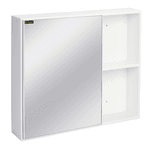 ESPELHEIRA ARMARIO CORSO MULTI USO BRANCO 66 CM
