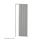 PORTA SANFONADA CINZA 72X210 DUDA