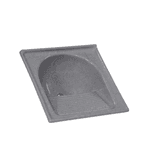 TANQUE SINTETICO SIMPLES CINZA 60X60CM RORATO