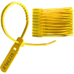 Lacre de Segurança Amarelo C/100 PCS