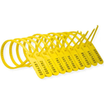 Lacre de Segurança Amarelo C/100 PCS