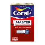 Tinta Coral Acrílico Fosco Coral Master Premium 18L 