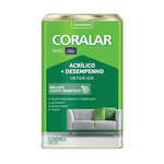 Tinta Coral Acrílico Fosco Econômico Coralar + Desempenho 18L