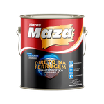 Esmalte Maza Direto Na Ferrugem Metálico Premium 0,9L 