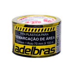 Fita Demarcação Zebrada 70X10 Adelbras